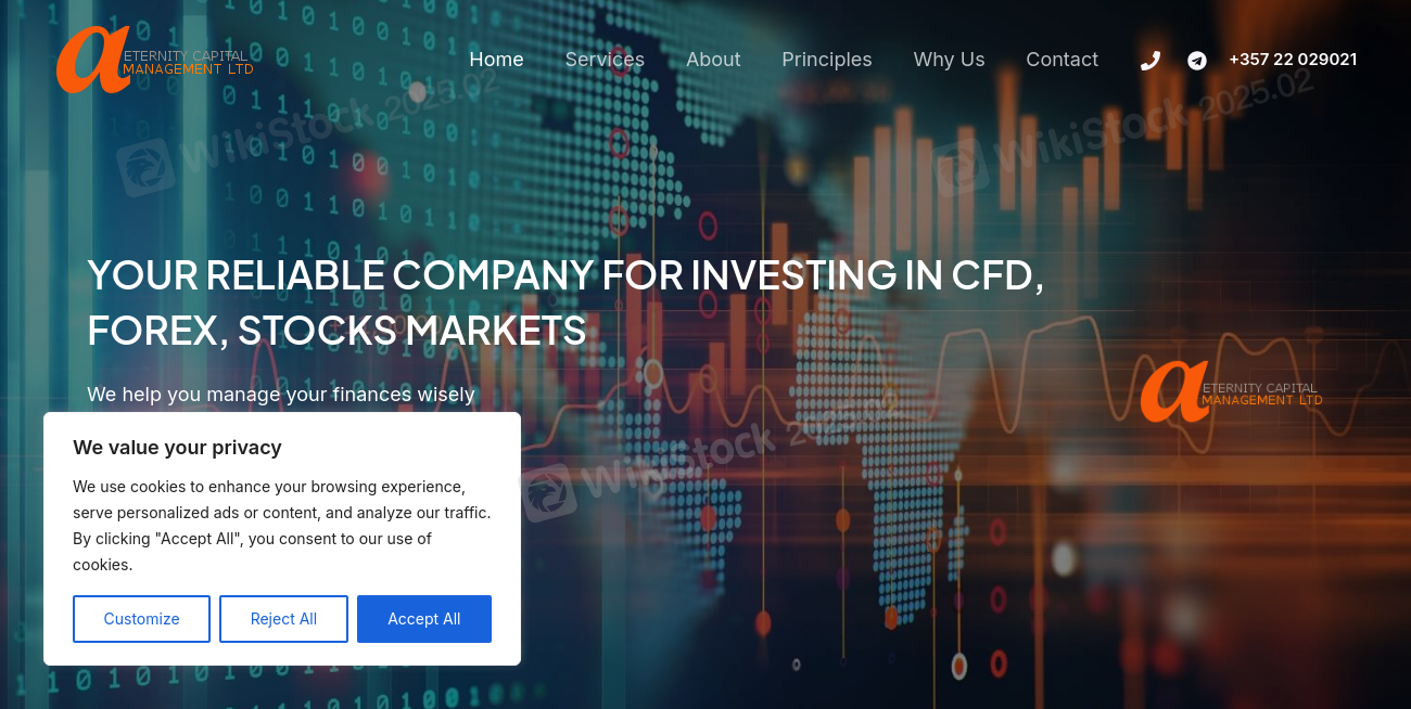 A. Eternity Capital Management Ltd