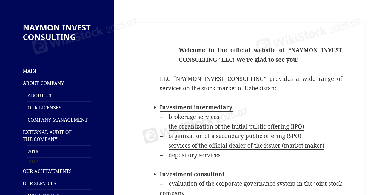 NAYMON INVEST CONSULTING