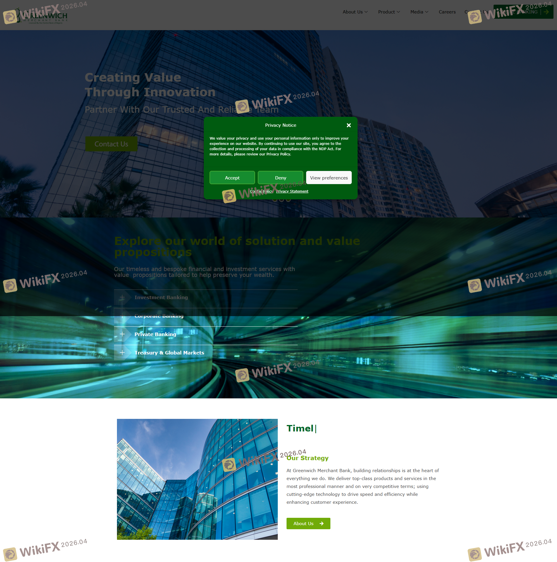 Greenwich Merchant Bank