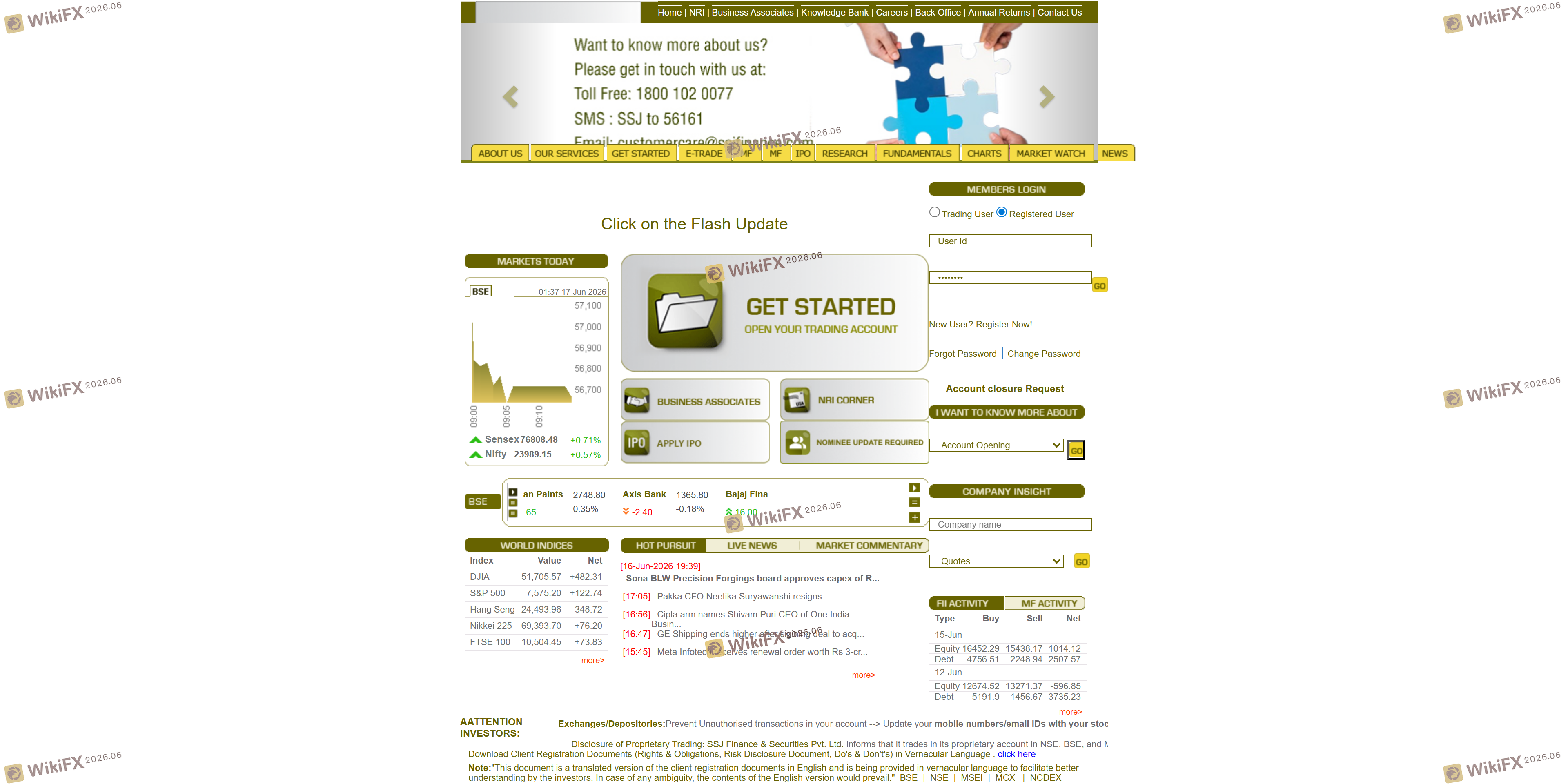 SSJ FINANCE