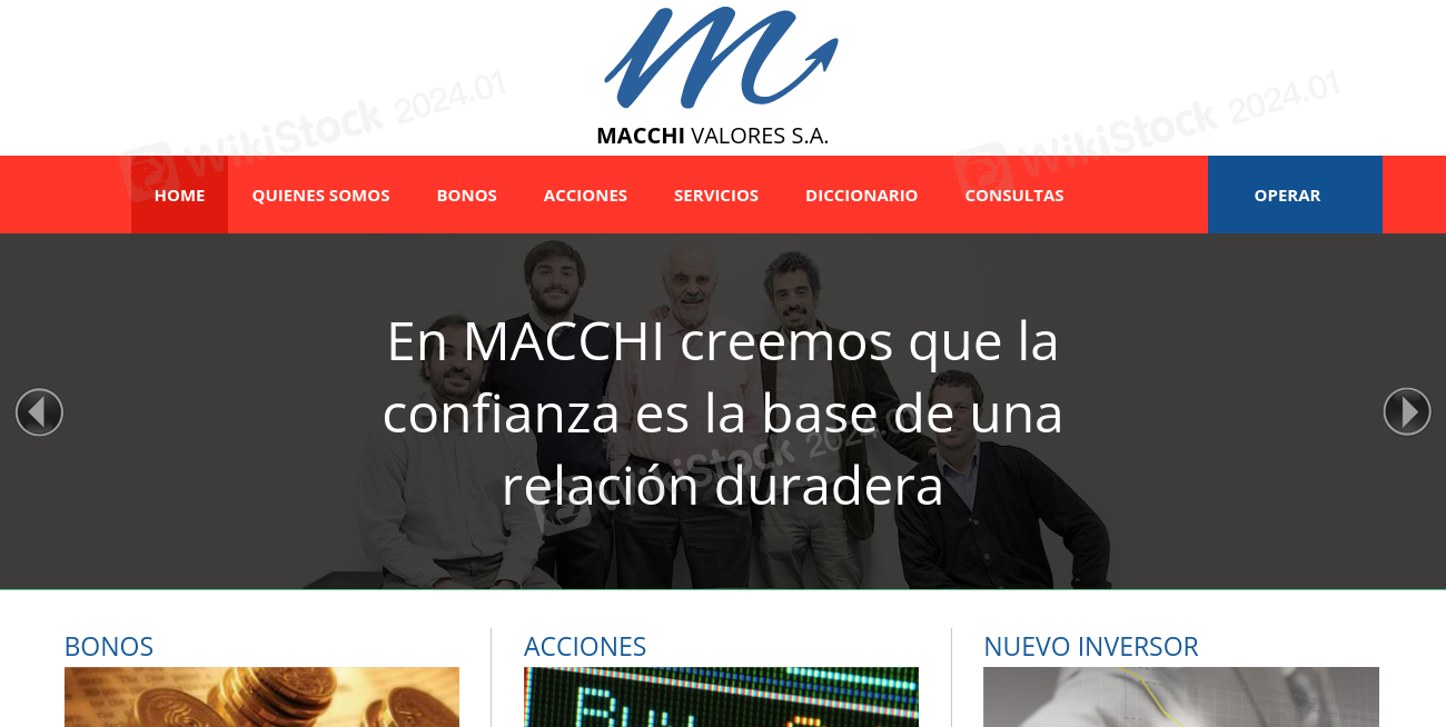 MACCHI VALORES