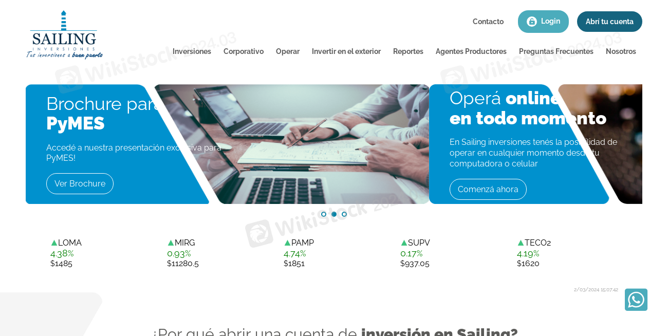 Sailing Inversiones