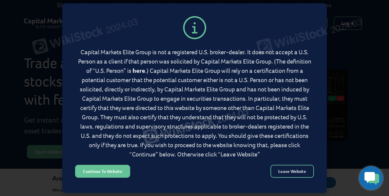 Capital Markets Elite Group