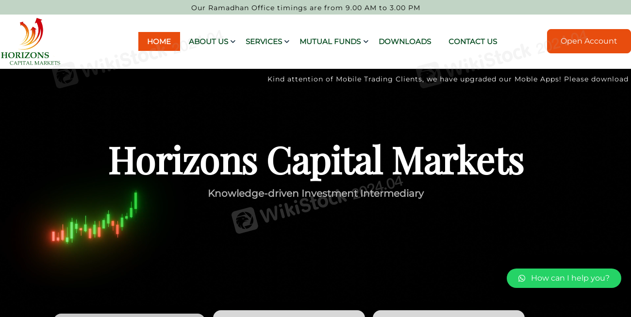 Horizons Capital Markets