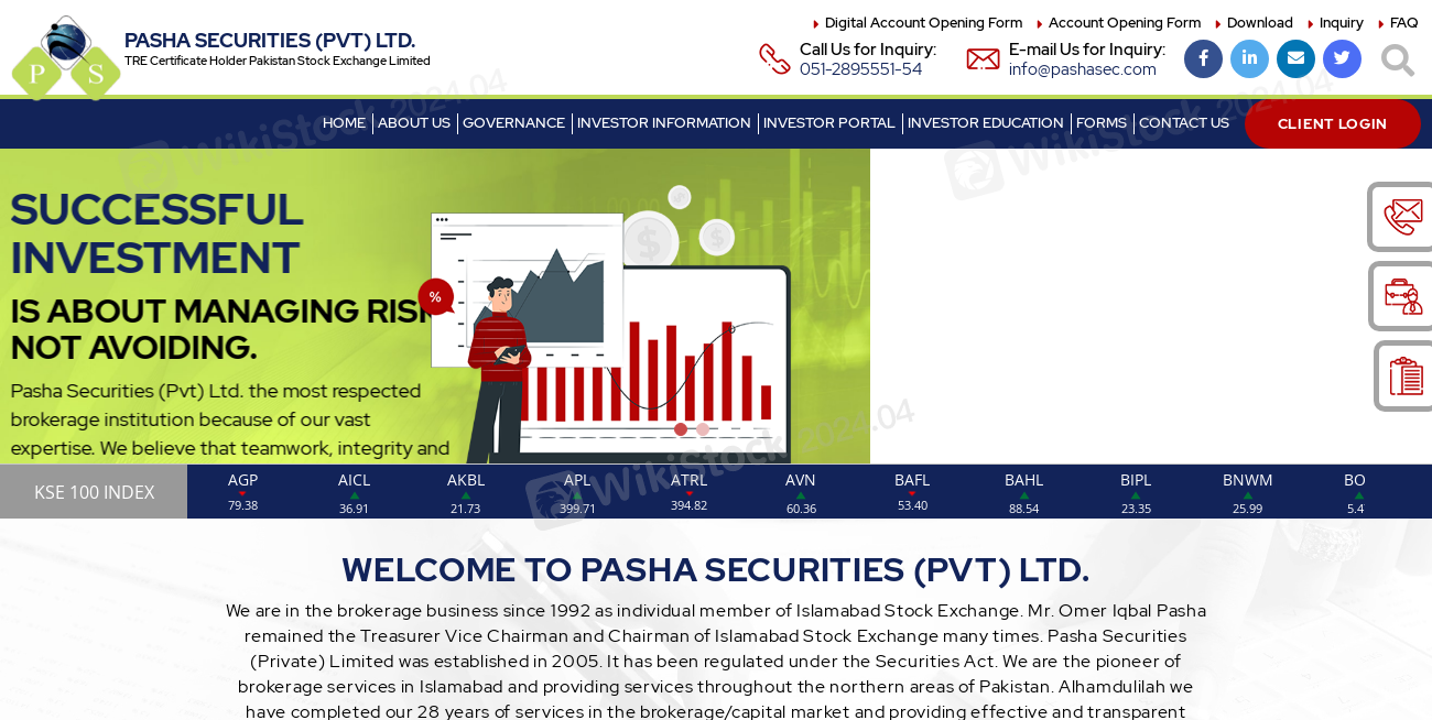 Pasha Securities (Private) Limited