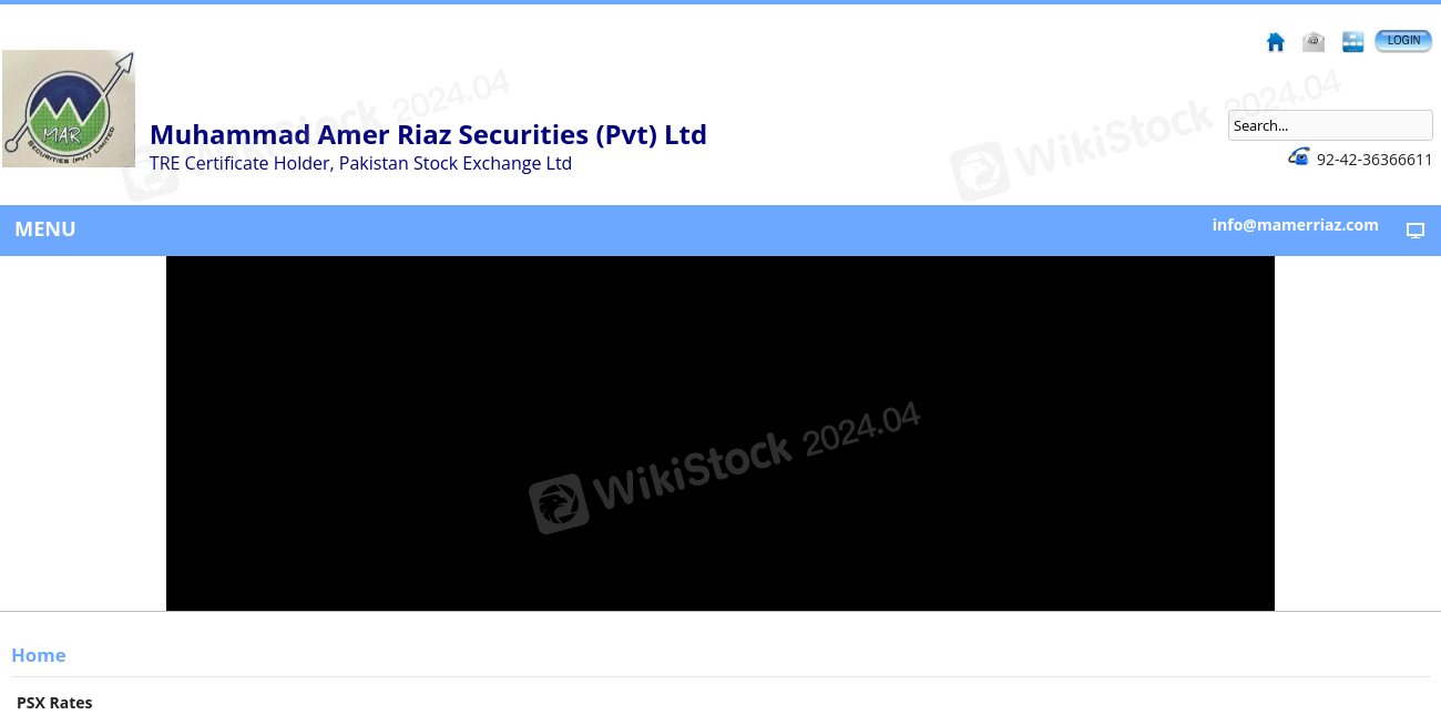 Muhammad Amer Riaz Securities (Pvt) Ltd